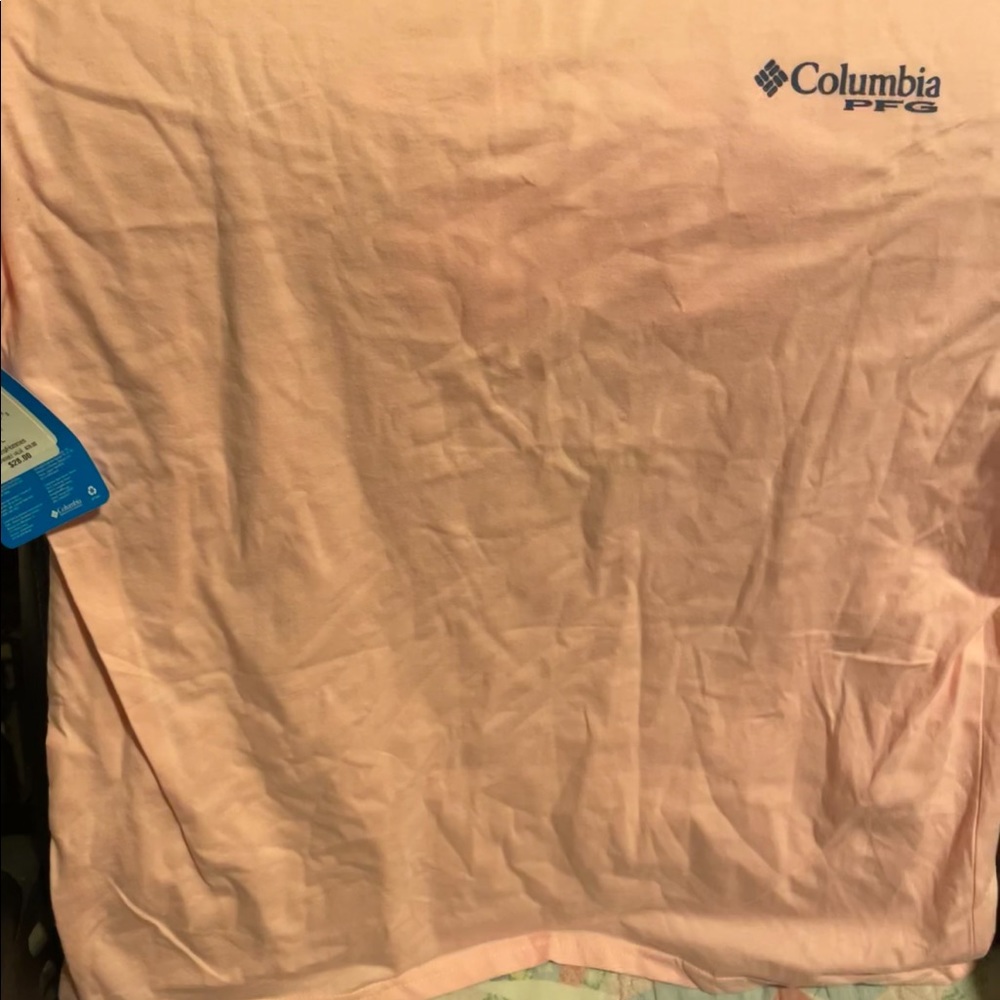 Mens Columbia fishing shirt new with tags